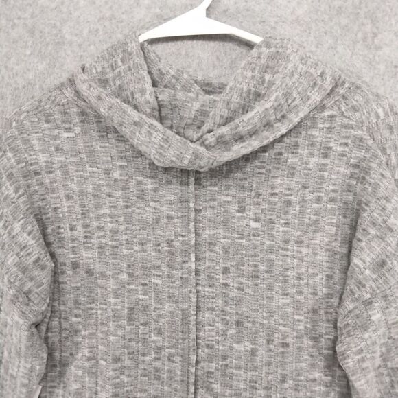 NWT BP Nordstrom Sweater Size XS Gray Cowl Neck Long Sleeve Lightweight - Picture 9 of 11